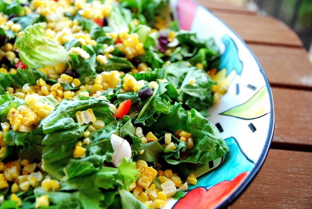 Mexican summer salad with cilantro lime dressing 1_small