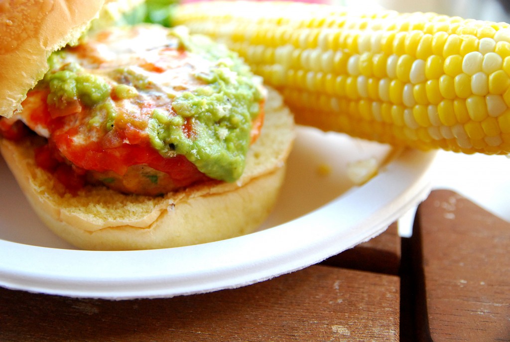 Turkey jalapeno cheddar burgers with guacamole_small