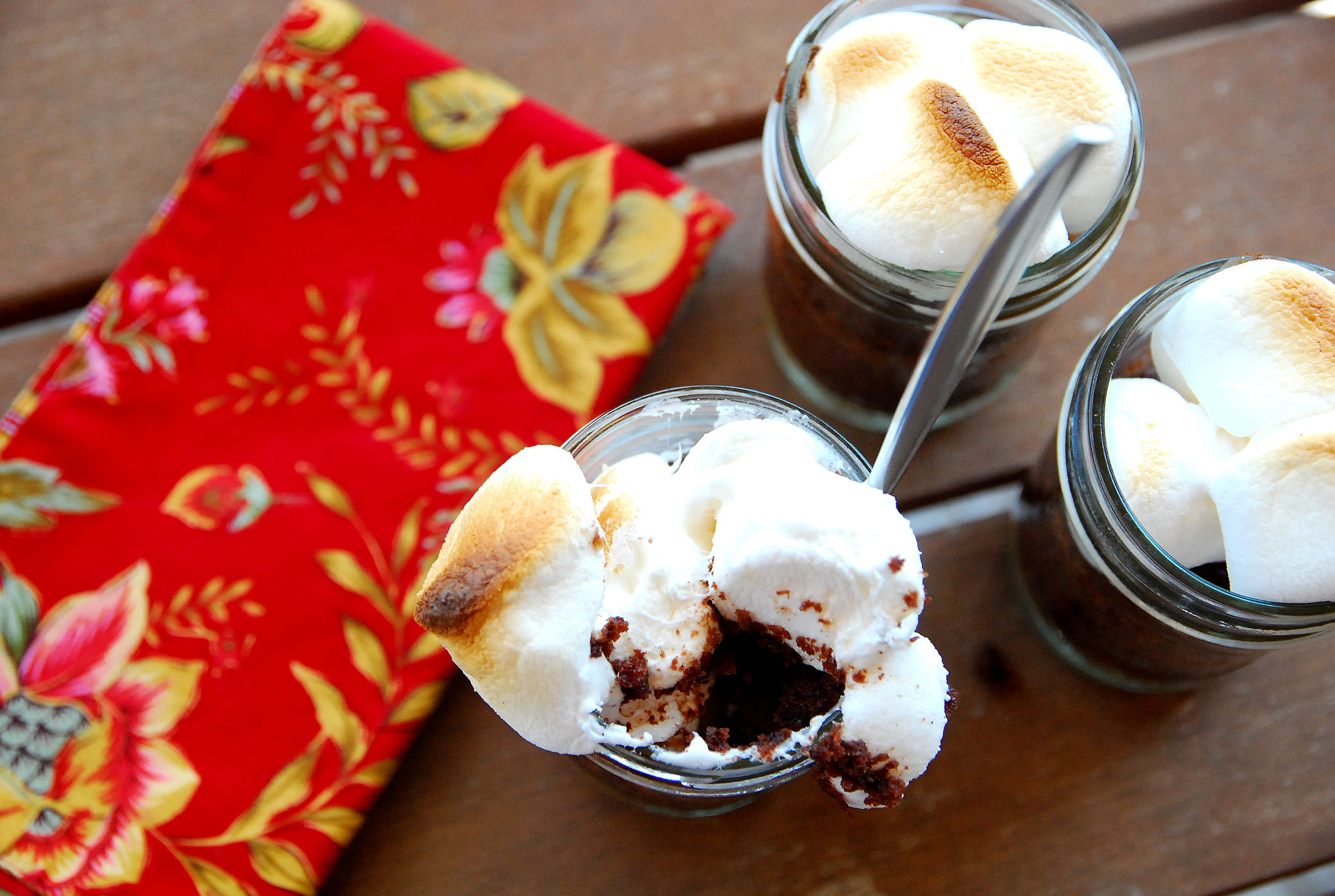 S’mores Cakes-in-a-Jar