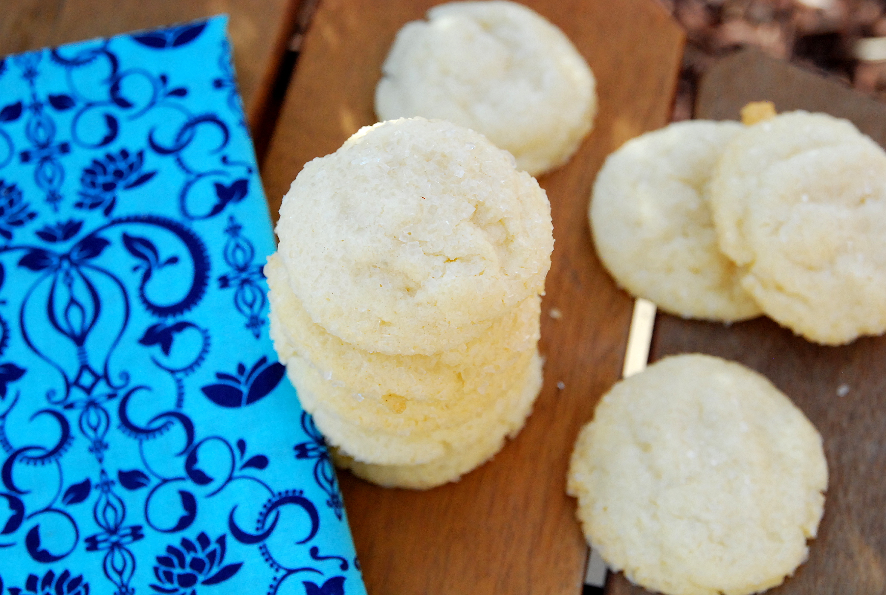 Holiday Cookie Countdown: Sparkling Almond Sugar Cookies